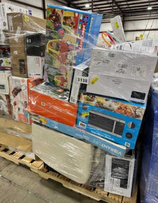 Walmart liquidation pallets