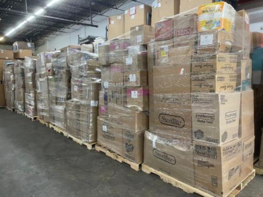 Walmart return pallets for sale